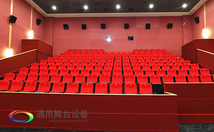 舞臺阻燃幕布通用舞臺扛起建設(shè)單位責任，加強檢查監(jiān)管，落實“3個100%”要求！東莞市工人文化宮工人電影院改造工程順利完工