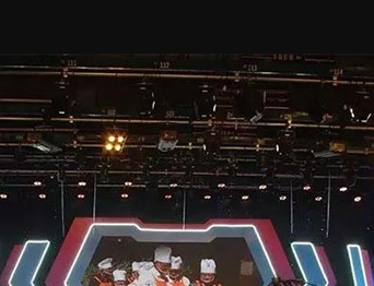 坐標(biāo)廣東梅州！通用舞臺承接梅州廣播電視臺演播廳項目