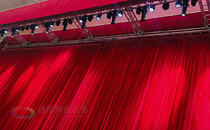 學(xué)校禮堂、報告廳 電動舞臺吊桿、幕布等廠家定做