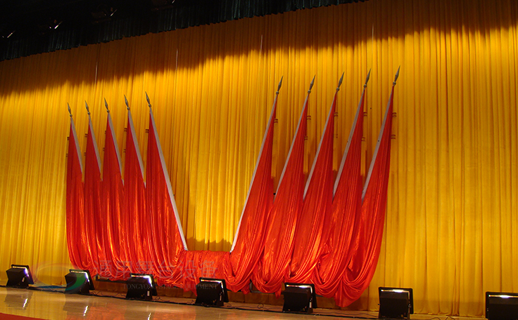 學(xué)校禮堂、報告廳 電動舞臺吊桿、幕布等廠家定做