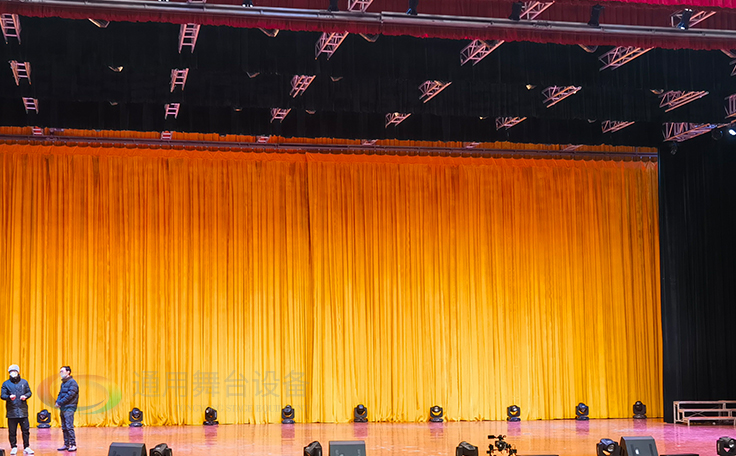 學(xué)校禮堂、報告廳 電動舞臺吊桿、幕布等廠家定做